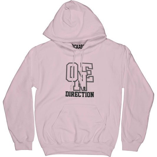 One Direction Athletic Logo Girls Jr Hooded Sweatshirt Front