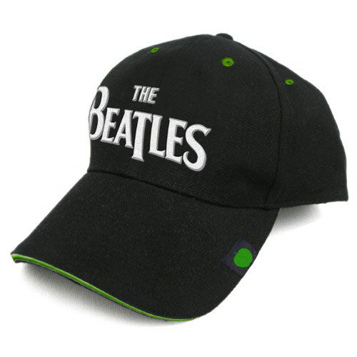 Beatles Drop T Logo (Badge) Baseball Cap Front