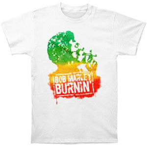 Bob Marley Burnin' T-shirt Front
