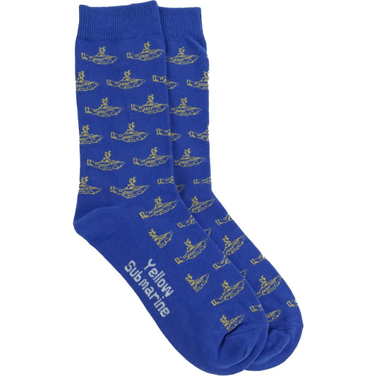 Beatles Yellow Submarine (Blue) Socks Front