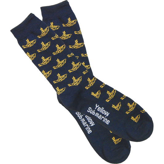 Beatles Yellow Submarine (Black) Socks Front