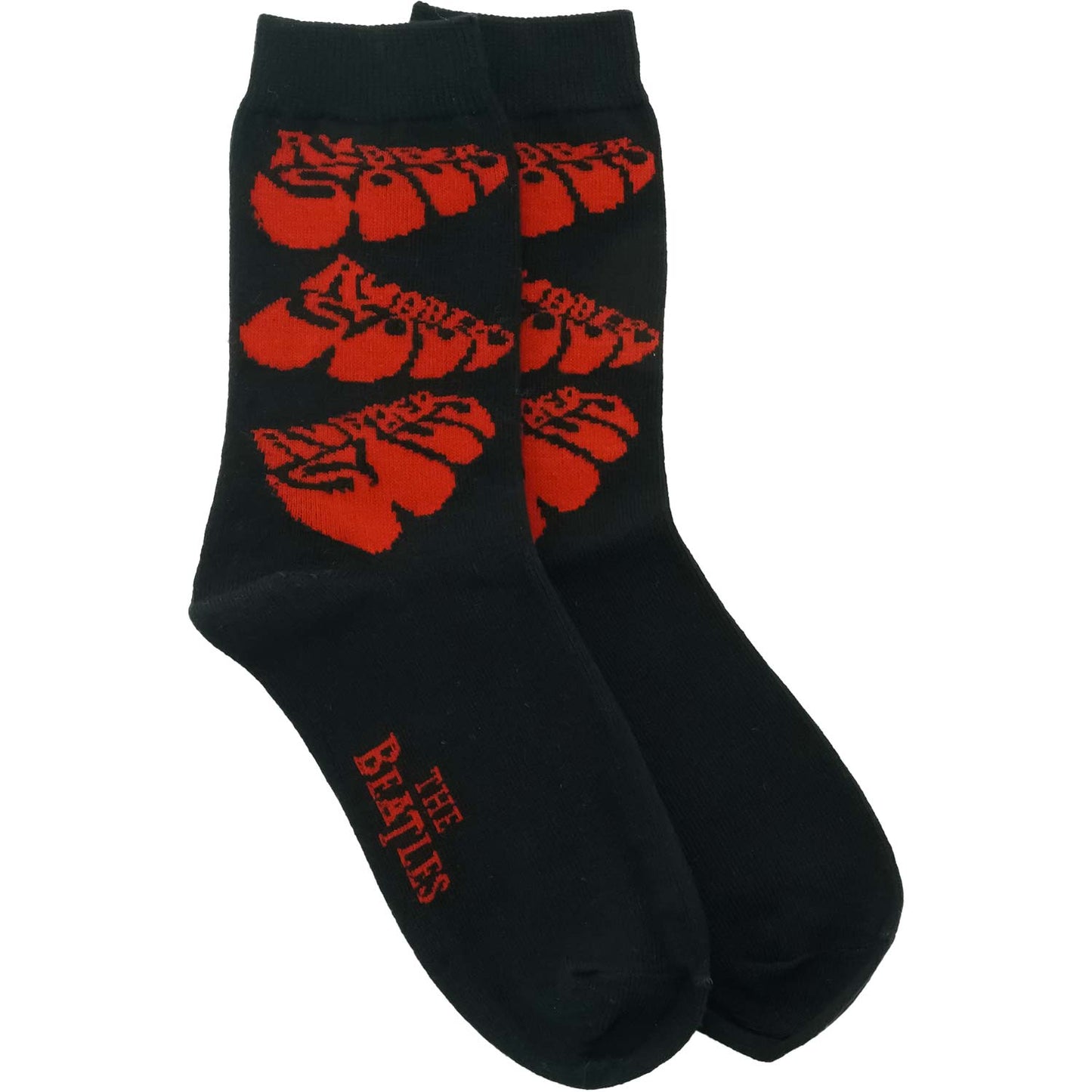 Beatles Rubber Soul Socks Front