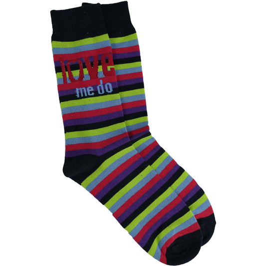 Beatles Love Me Do (Multi) Socks Front