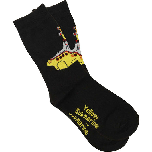 Beatles Yellow Submarine Socks Front