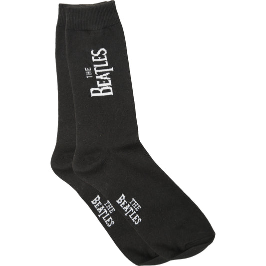 Beatles Drop T Logo Socks Front