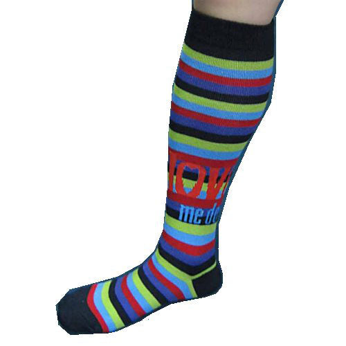 Beatles Love Me Do Knee High Socks Socks Front