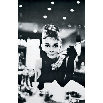 Audrey Hepburn Breakfast At Tiffanys Domestic Poster
