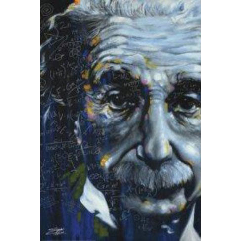 Albert Einstein Fishwick Domestic Poster