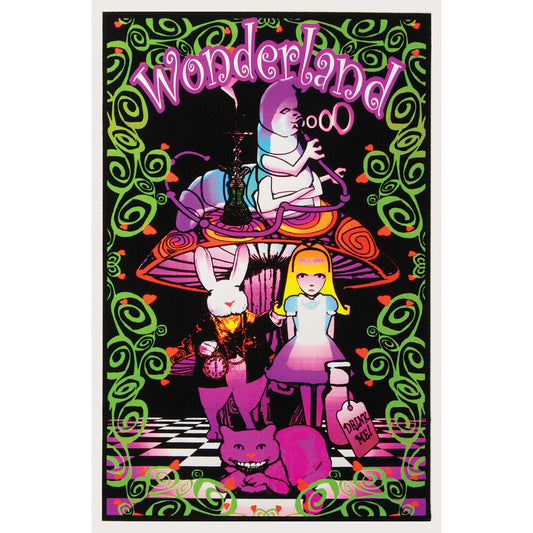 Alice In Wonderland Wonderland II Blacklight