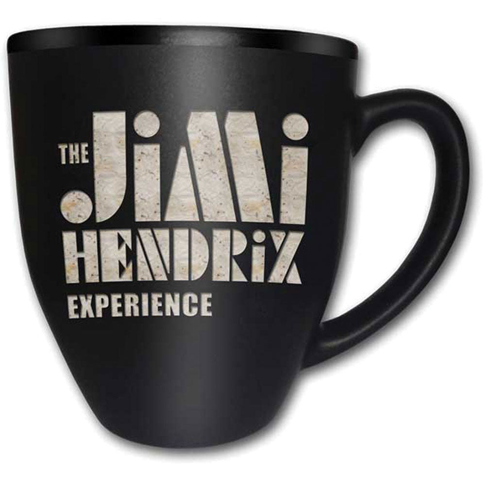 Jimi Hendrix Stencil Logo Coffee Mug Front