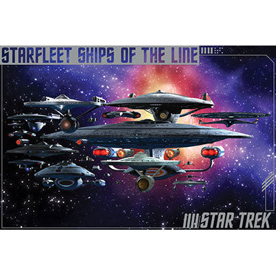 Star Trek Ships Of The Line Domestic Poster