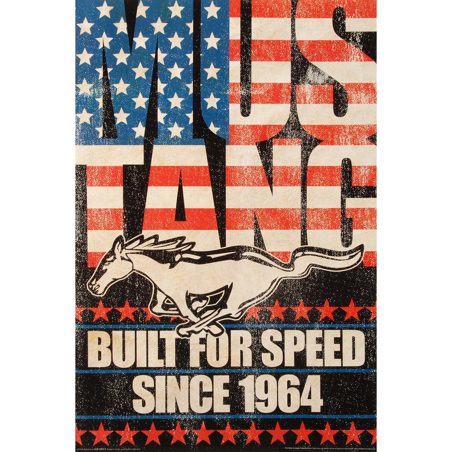 Ford Built For Speed Domestic Poster
