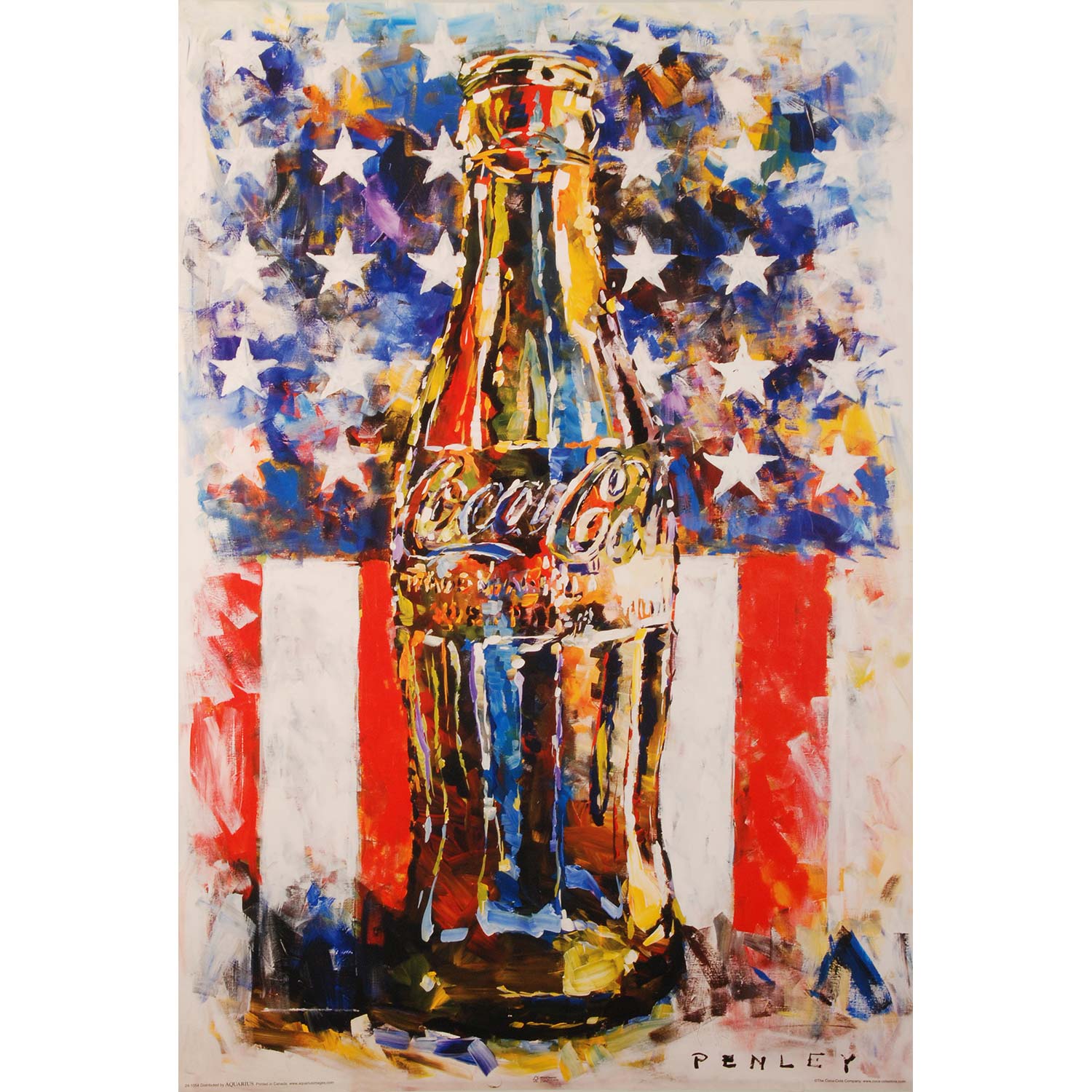 Coca-Cola Art Domestic Poster