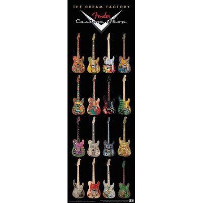 Fender Dream Factory Slim Print Poster Front