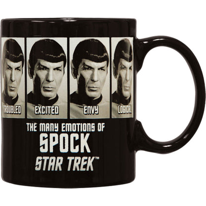Star Trek Emotions Of Spock Coffee Mug