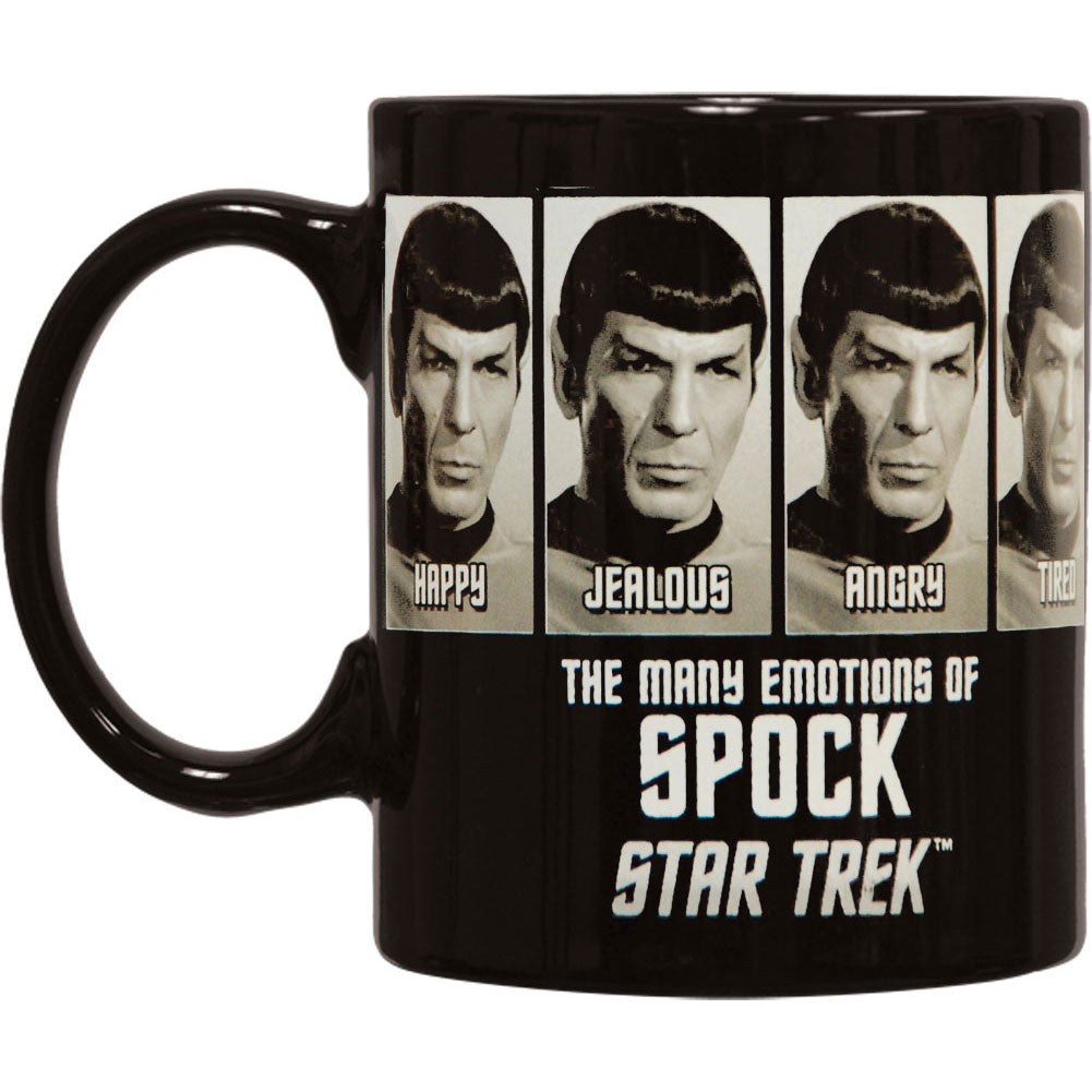 Star Trek Emotions Of Spock Coffee Mug