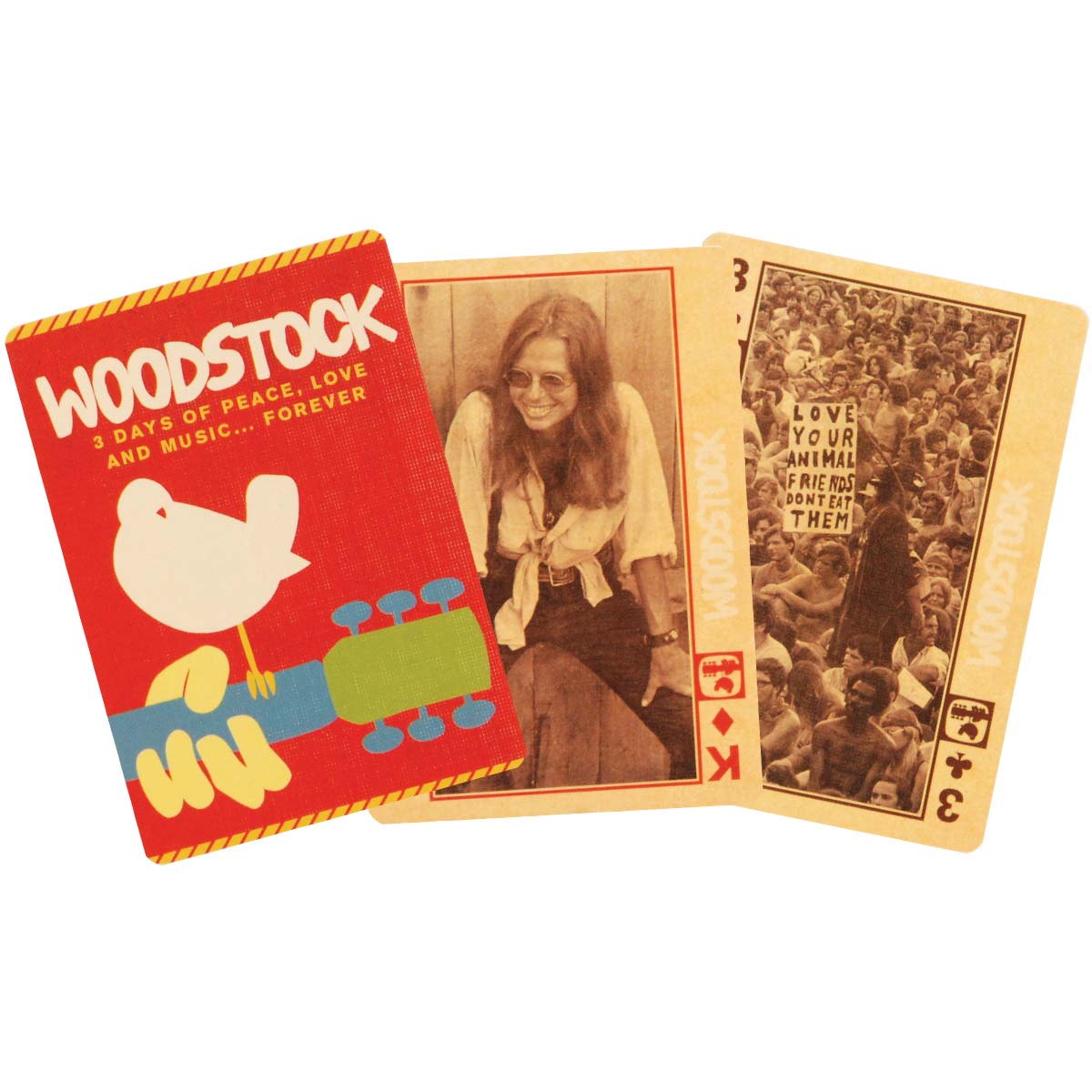 Woodstock Photos Playing Cards