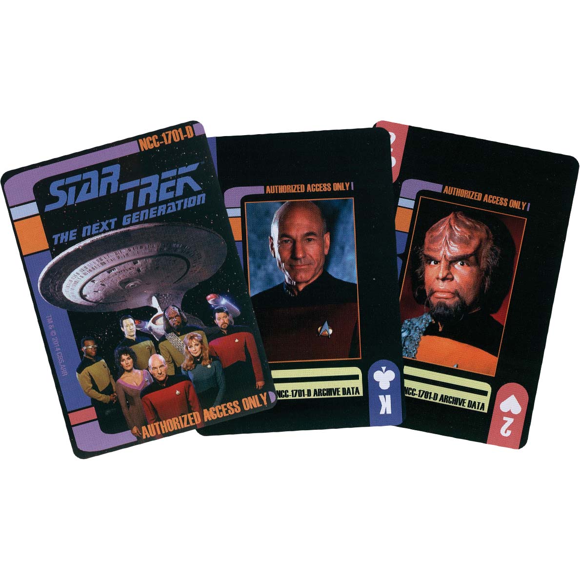 Star Trek The Next Generation Playing Cards
