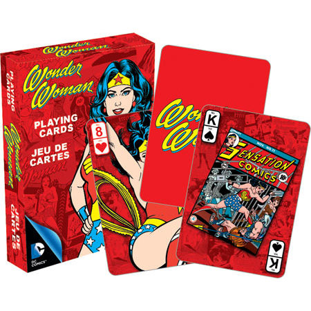Wonder Woman Retro Playing Cards