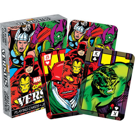Marvel Comics Versus Comics Playing Cards