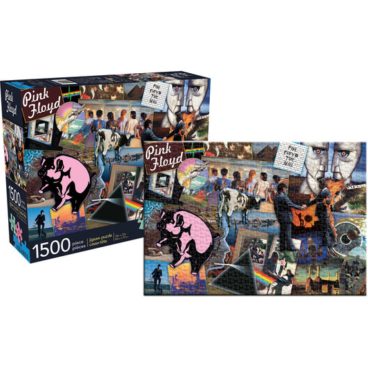 Pink Floyd Collage Puzzle Front