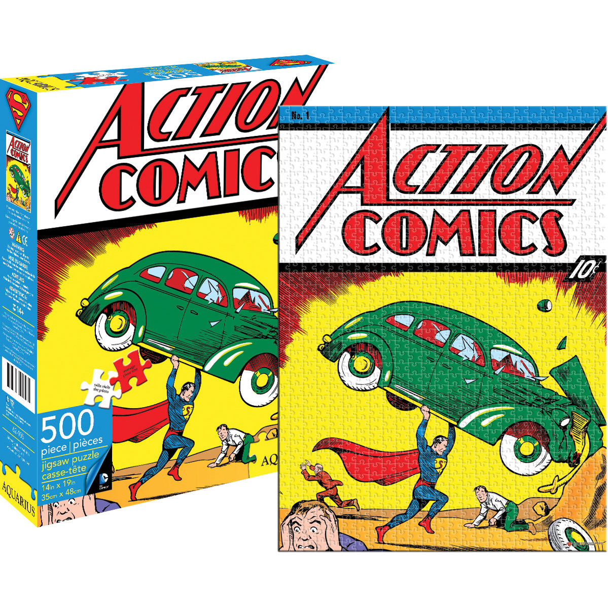 Superman Superman Cover Puzzle