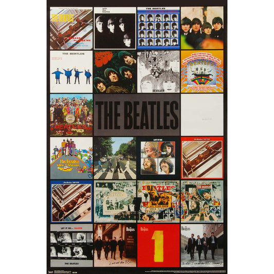 Beatles Albums Domestic Poster