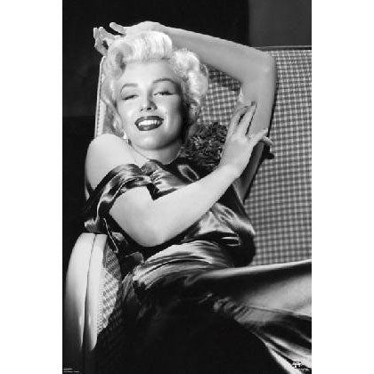 Marilyn Monroe Reclining Domestic Poster