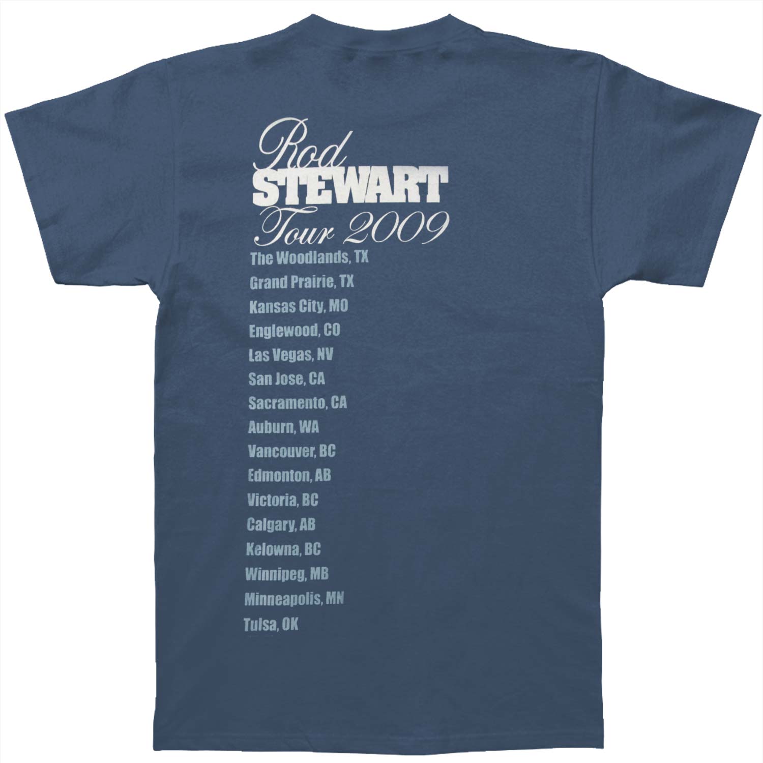 Rod Stewart 09 Tour T-shirt