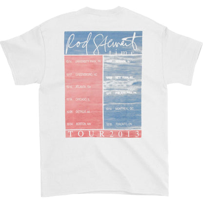 Rod Stewart Leather Jacket 2013 Tour T-shirt