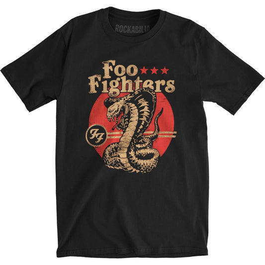 Foo Fighters Cobra Mens Soft T Slim Fit T-shirt Front
