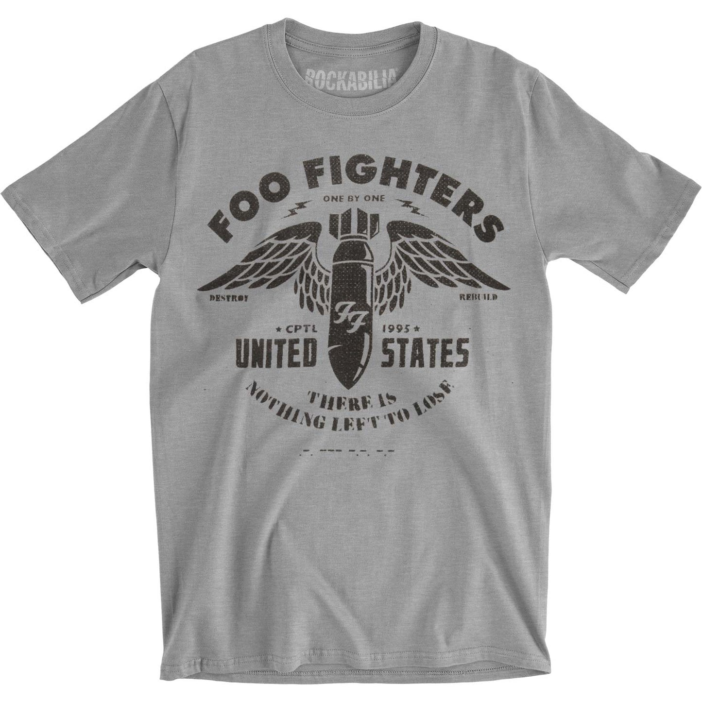 Foo Fighters Nothing Left To Lose Mens Soft T Slim Fit T-shirt Front