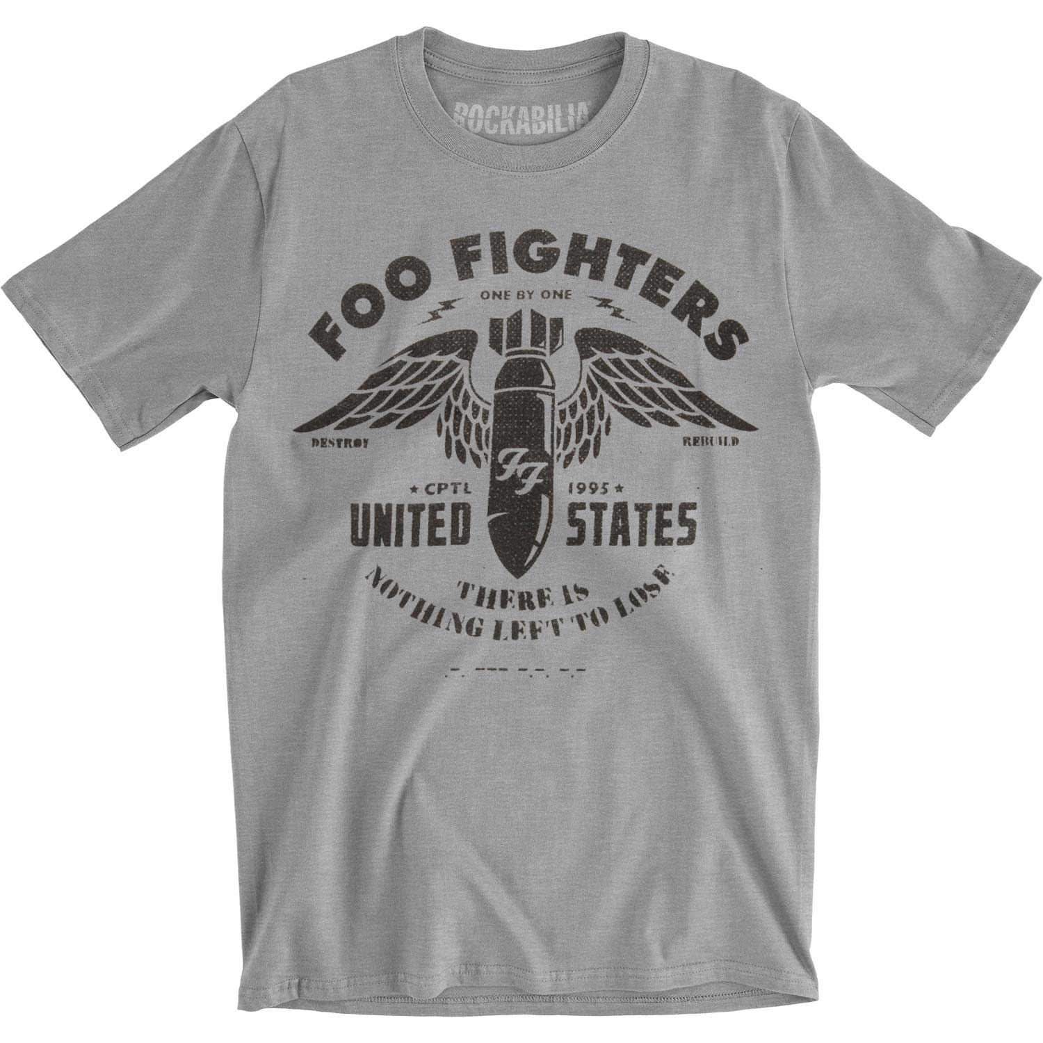 Foo Fighters Nothing Left To Lose Mens Soft T Slim Fit T-shirt Front