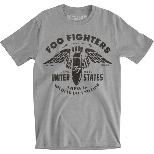 Foo Fighters Nothing Left To Lose Mens Soft T Slim Fit T-shirt Front