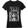 Kurt Cobain With Shades Jr Tissue T Junior Top