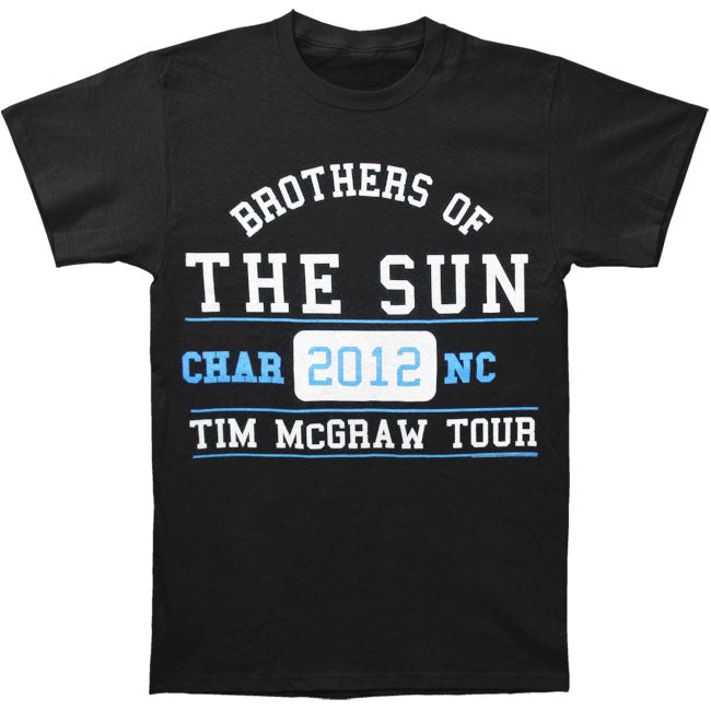 Tim Mcgraw Charlotte Event 2012 Tour T-shirt