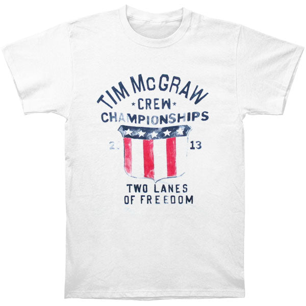 Tim Mcgraw Racing 2013 Tour Slim Fit T-shirt