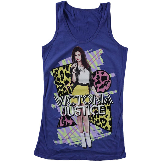Victoria Justice Retro Mens Tank Front