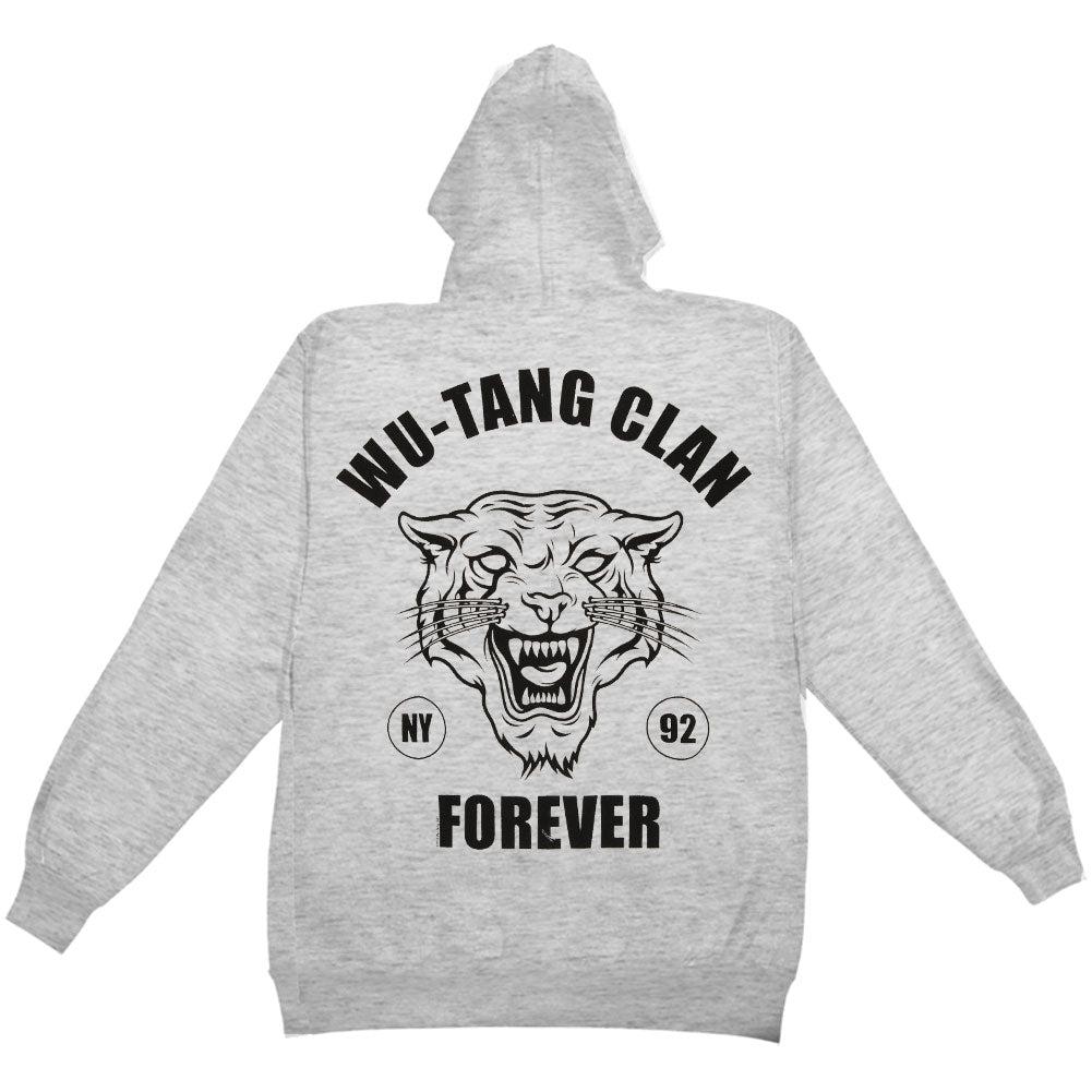 Wu Tang Clan Tiger Clan Forever Zip Hoodie Zippered Hooded Sweatshirt Back