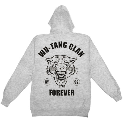 Wu Tang Clan Tiger Clan Forever Zip Hoodie Zippered Hooded Sweatshirt Back