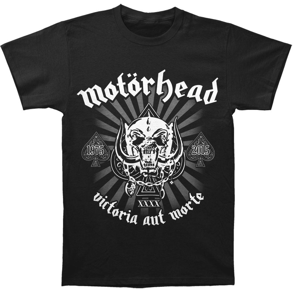 Motorhead 40th Anniversary Logo T-shirt Front