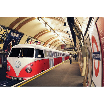 Volkswagen Tube Domestic Poster