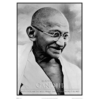 Gandhi Mahatma Gandhi Domestic Poster