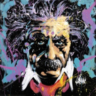 Albert Einstein E=MC2 Domestic Poster