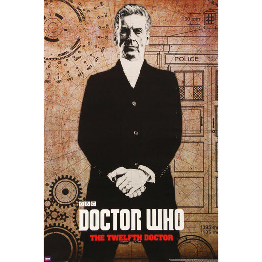 Doctor Who Peter Capaldi Domestic Poster