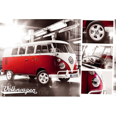 Volkswagen Split Screen Domestic Poster