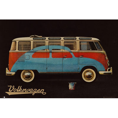 Volkswagen Advert Subway Poster