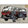 VW Camper Domestic Poster