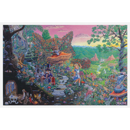 Alice In Wonderland Wonderland Domestic Poster