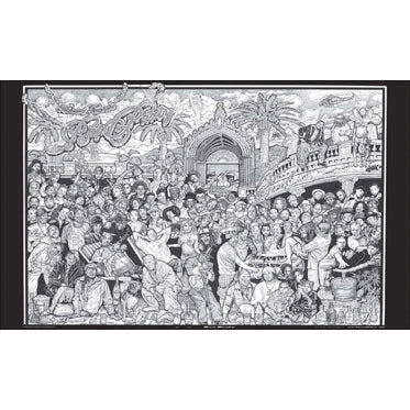 Howard Teman Rap Party Domestic Poster